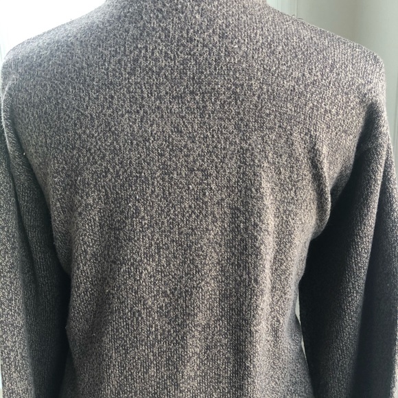 Oscar De La Renta Sherpa Collar 1/4 Zip Sweater - Picture 4 of 7